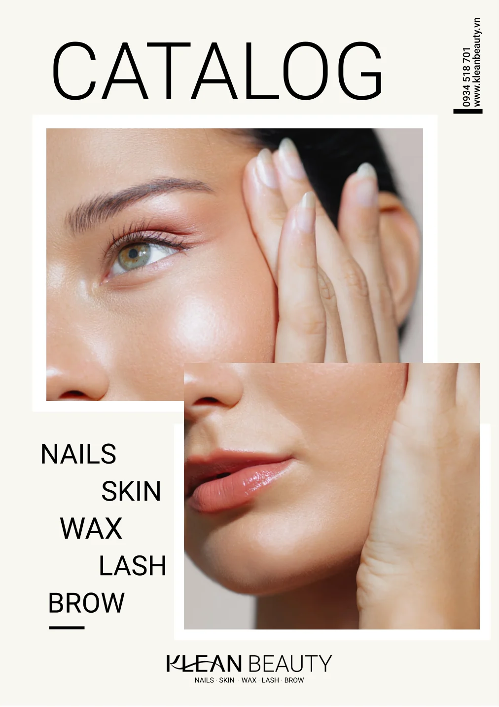 Klean Beauty E-Catalog cover